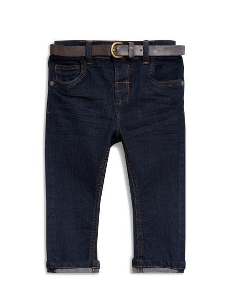 next Boys Blue Regular Fit Mid-Rise Clean Look Jeans
