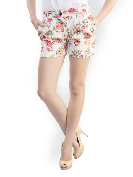 Belle Fille Women Multicoloured Printed Shorts